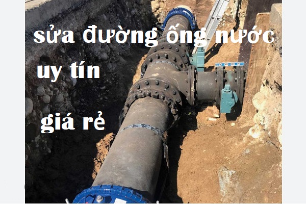 sửa đường ống nước phường thanh xuân nam