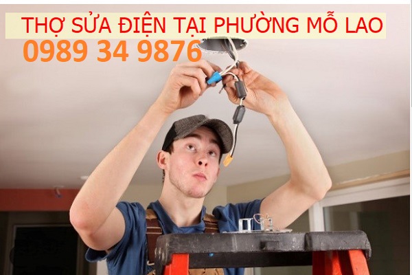 Thợ sửa điện chuyên nghiệp tại Mỗ Lao