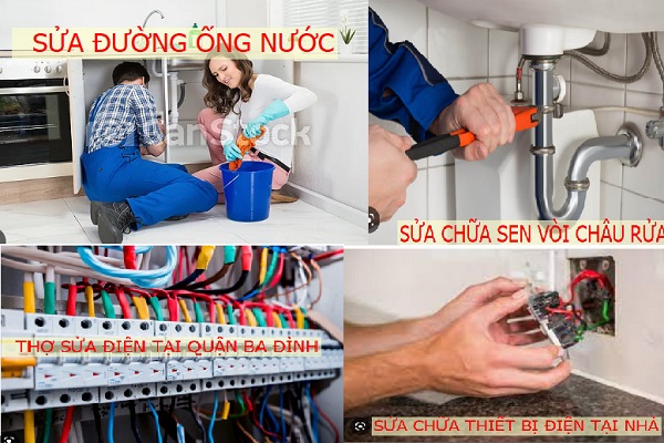 Sửa chữa thiết bị điện nước tại nhà