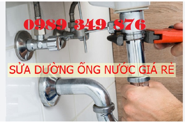 Sửa đường ống nước rò rỉ bục vỡ tại quận Thanh Xuân