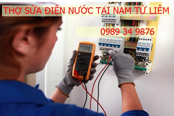 Thợ sửa điện tại nhà ở quận Nam Từ Liêm