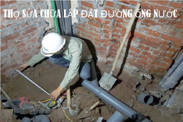 Thợ sửa đường ống nước tại Vĩnh Tuy